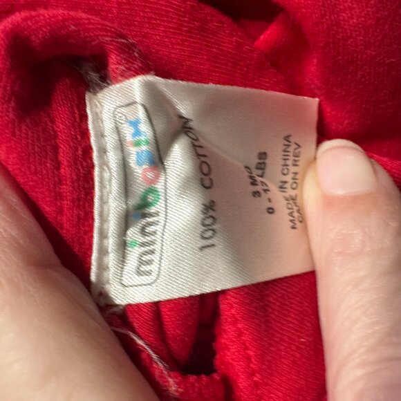 Vintage Baby’s 1st Christmas Romper Reindeer Embroidery – 0–3 Months - Picture 4 of 9